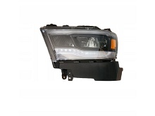 Světlo přední levé Dodge RAM 1500 2019+ Černé LED
