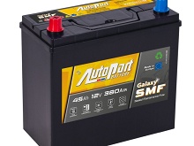 Autobaterie Galaxy SMF JAPAN 12V 45Ah 380A L