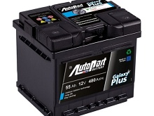 Autobaterie Galaxy PLUS 55Ah 480A P