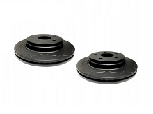 Brzdové kotouče 2ks přední Dodge RAM 1500 2002-2008 BBTECH Drážkované