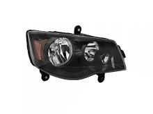 Světlo přední pravé Dodge Grand Caravan 2011-2020 Černá USA