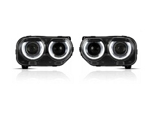Světlo přední L+P Dodge Challenger 2015+ LED