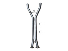 Rezonátor H-PIPE Chevrolet Corvette 2014-2019
