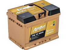 Autobaterie Galaxy GOLD II 61Ah 580A
