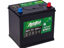 Autobaterie Galaxy EFB 65Ah 620A  Start-Stop Japan