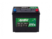 Autobaterie Galaxy EFB 72Ah 720A Start-Stop Japan