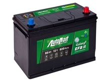 Autobaterie Galaxy EFB 85Ah 820A Start-Stop Japan