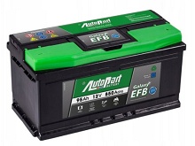 Autobaterie Galaxy EFB 95Ah 850A Start-Stop