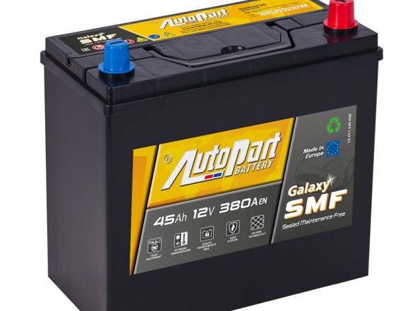 Autobaterie Galaxy SMF JAPAN 12V 45Ah 380A P
