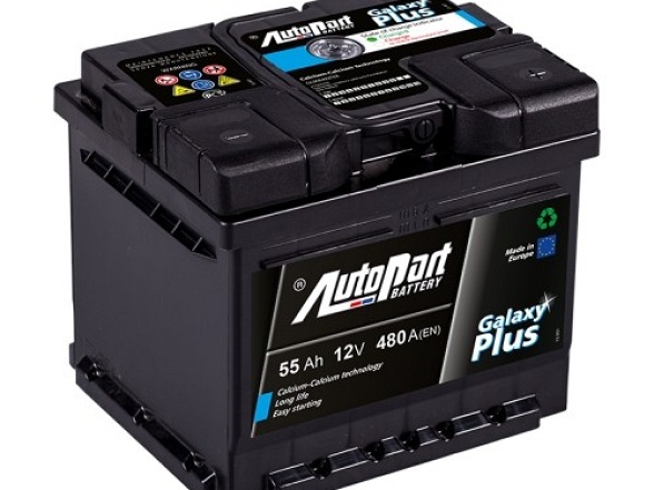 Autobaterie Galaxy PLUS 55Ah 480A P