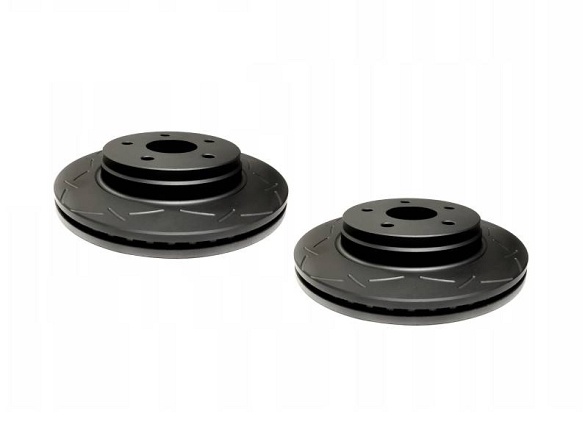 Brzdové kotouče 2ks přední Dodge RAM 1500 2002-2008 BBTECH Drážkované