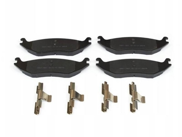 Brzdové destičky zadní Dodge Durango 2004-2009 BBTECH