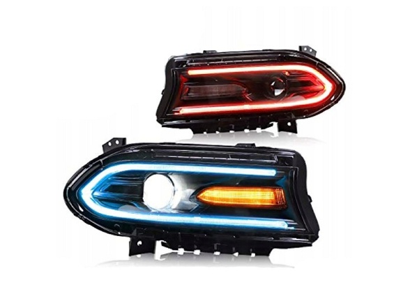 Světlo přední L+P Dodge Charger 2015+ LED RGB