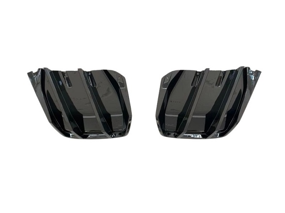 Difuzor zadního nárazníku Chevrolet Corvette 2014-2019 Lesklý