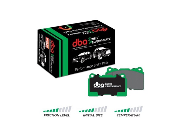 Brzdové destičky přední Dodge RAM 1500 2009-2018 336mm DBA Street Performance
