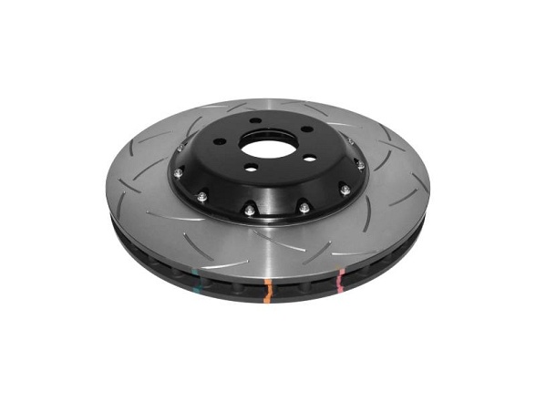 Brzdový kotouč přední Ford Mustang 2015-2023 380mm DBA 5000 series - T3 Slotted Black Hat