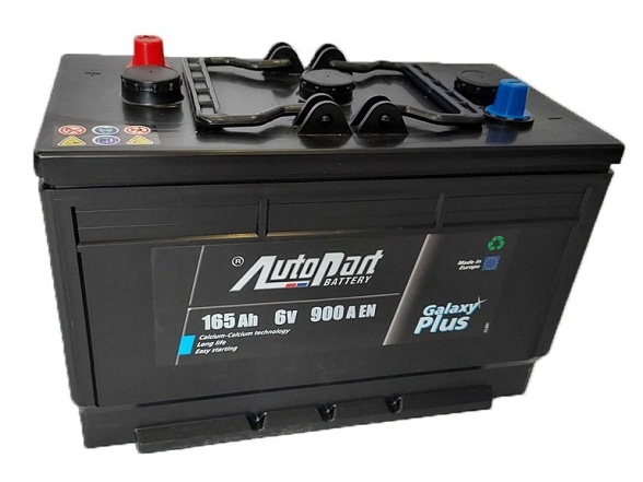 Autobaterie Galaxy PLUS 165Ah 900A 6V