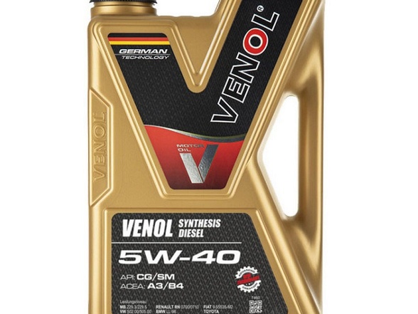 VENOL 5W-40 Synthesis Diesel 1L