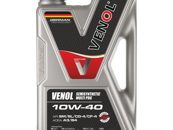 VENOL 10W-40 Semisynthetic Multi PDG 4