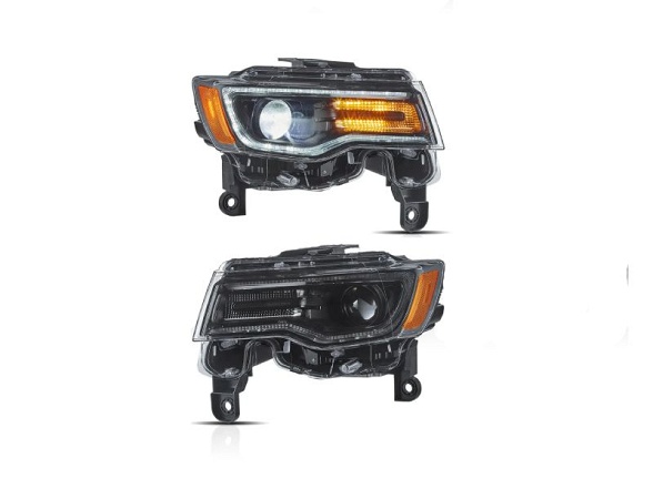 Světla přední Jeep Grand Cherokee 2014-2021 VLAND Orange