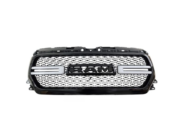 Maska chladiče LED Dodge RAM 1500 2019+ Lesklá